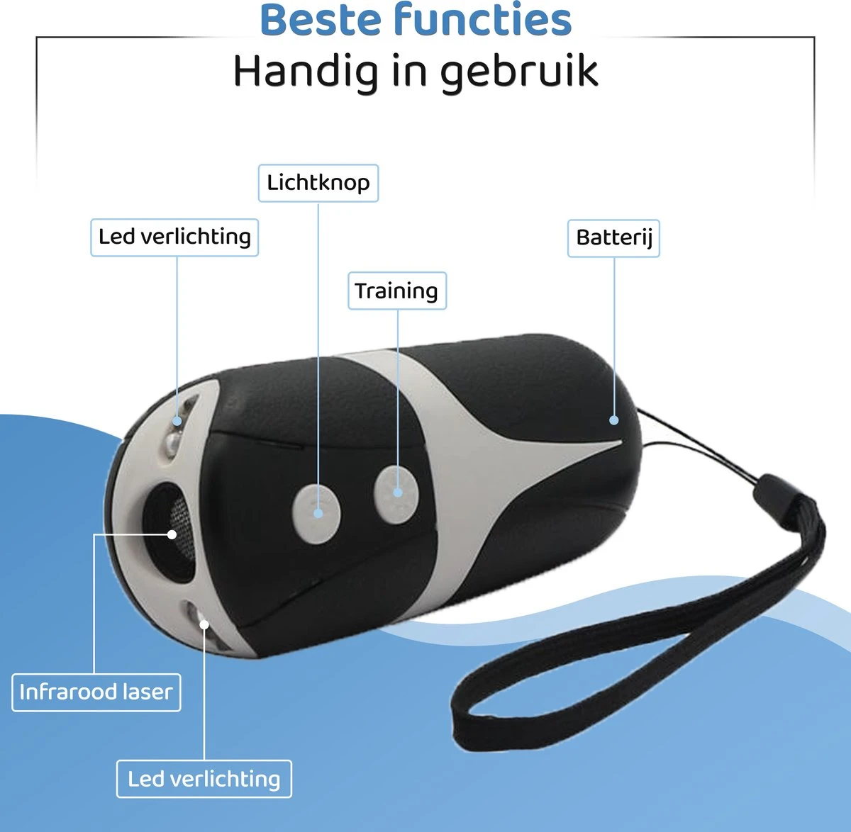 Diervriendelijke Ultrasone Anti- Blaf Apparaat 2023 + Batterijen - Extra Snel Van Blaffen Af - Anti Blafband – Honden Training Blaffen – Hondentrainer 8 Diervriendelijke Ultrasone Anti- Blaf Apparaat 2023 + Batterijen - Extra Snel Van Blaffen Af - Anti Blafband – Honden Training Blaffen – Hondentrainer - Image 6