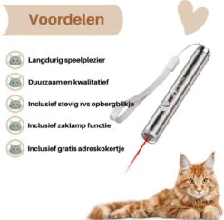 Laserpen - Kattenspeeltjes - Zaklamp - Kat - Laser - Kattenspeelgoed - RVS Opbergblikje 8 Laserpen - Kattenspeeltjes - Zaklamp - Kat - Laser - Kattenspeelgoed - RVS Opbergblikje -Huisdierbenodigdheden Korting 1200x1175 23