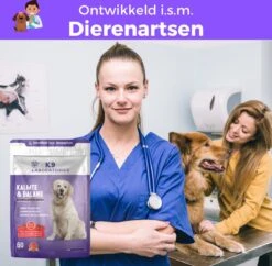 K9 Laboratories - Kalmte & Balans - Supplement - Voor Honden - Tegen Angst - Stress - Agressie - L-tryptofaan - Valeriaan - Hennepzaadolie - 60 Stuks - Voor Een Rustige Hond -Huisdierbenodigdheden Korting 1200x1176 17