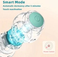 Merkloos Pecute® Elektrische Speelbal - Slimme Interactieve Zelfrollende Bal - Kat En Hond Speelgoed - Kattenspeelgoed - Roze -Huisdierbenodigdheden Korting 1200x1176 20