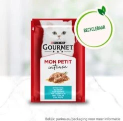 Gourmet Mon Petit Intense - Kattenvoer Natvoer - Vis - 24 X 50 Gr -Huisdierbenodigdheden Korting 1200x1176 24