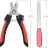 Merkloos Professionele Nagelknipper Met Nagelvijl - Nagelschaar Voor Dieren - Met Veiligheidsslot Inclusief Vijl - 16 CM -Huisdierbenodigdheden Korting 1200x1176 5