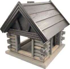 GARDEN SPIRIT Vogelvoederhuisje Groot 36 X 40 X 36 Cm Vogelhuisje Blokhut -Huisdierbenodigdheden Korting 1200x1177 27