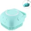 Merkloos Siliconenborstel - Massage Borstel - Silicone Massage Brush - Shampoo Borstel – Lichaamsverzorging - Scrubborstel - Badborstel - Huisdieren - Hond/Kat -Huisdierbenodigdheden Korting 1200x1178 5
