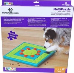 Nina Ottosson Interactieve Hondenpuzzel Vulbaar Met Snacks Voor De Slimste Honden - Outward Hound Multipuzzle