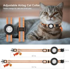 BJØRK™ Kattenhalsband Airtag - Reflecterend - Oranje - Verstelbaar - 20 Tot 30 Cm - Tracker- GPS - Geschikt Voor Apple AirTag - Kattenriem - Katten Accessoire - Halsband Kat Airtag 15 BJØRK™ Kattenhalsband Airtag - Reflecterend - Oranje - Verstelbaar - 20 Tot 30 Cm - Tracker- GPS - Geschikt Voor Apple AirTag - Kattenriem - Katten Accessoire - Halsband Kat Airtag -Huisdierbenodigdheden Korting 1200x1180 38