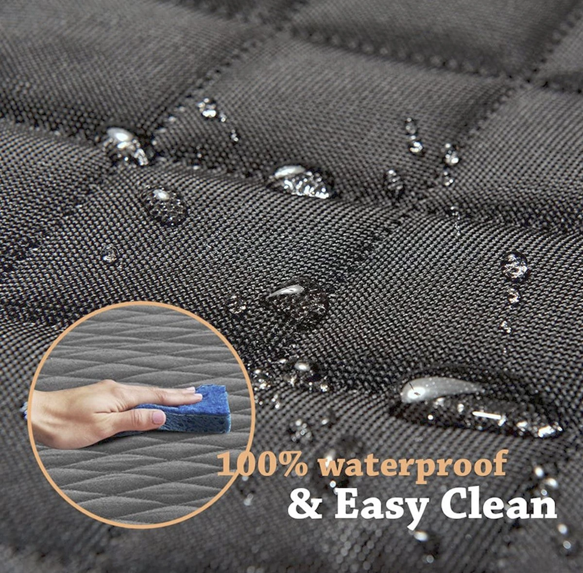 Handyworld - Hondenzit - Stijlvolle Bench Auto - Hond - Handig - Draagbaar - Zwart 5 Handyworld - Hondenzit - Stijlvolle Bench Auto - Hond - Handig - Draagbaar - Zwart - Image 3