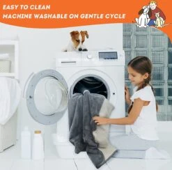 Hondendeken, Fleece, Waterdicht, Wasbaar, Hondenmat, Huisdier, Warme Zachte Deken Voor Hondendeken, Kattendeken, Deken Voor Katten En Honden, Waterdichte Deken Voor Bank, Bed, 150 X 127 Cm -Huisdierbenodigdheden Korting 1200x1186 16