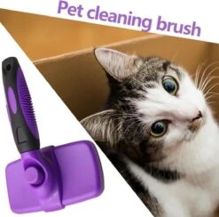 Buxibo Ondervacht Borstel Voor Hond En Kat - Kliksysteem Hondenborstel - Kattenkam - Hondenkam Voor Ondervacht - Klittenkam Voor Honden En Katten - Verwijderd Klitten -Huisdierbenodigdheden Korting 1200x1186 4