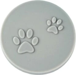 Merkloos Siliconen Deksel - Voor Dierenvoer - Blikvoer - Hondenvoer - Kattenvoer - Vershoudbakjes - Verschillende Maten - Grijs