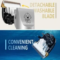 Merkloos Hondentondeuse, Hundeschermaschine / Dog Clippers - Dierenhaartrimmer, Hondentondeuse Kit Hond Verzorging -Huisdierbenodigdheden Korting 1200x1187
