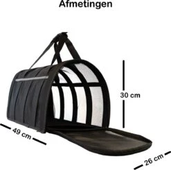 Opvouwbare Katten Reismand - Met Schouderband En Kattenbakmat - Reismand Kat - 49x30x26 Cm - Wasmachinebestendig - Zwart - Hondendraagtas - Kattenreismand - Draagtas Voor Dieren - Kattenmand 13 Opvouwbare Katten Reismand - Met Schouderband En Kattenbakmat - Reismand Kat - 49x30x26 Cm - Wasmachinebestendig - Zwart - Hondendraagtas - Kattenreismand - Draagtas Voor Dieren - Kattenmand -Huisdierbenodigdheden Korting 1200x1188 31