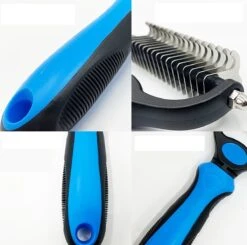 Merkloos 2 Zijdige Ondervacht Hondenkam - Hondenborstel Kortharig/Langharig - Kattenkam - Klittenkam Kat/Hond - Kattenborstel - 10 Cm. -Huisdierbenodigdheden Korting 1200x1189 1