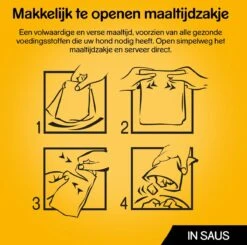 Pedigree Adult In Saus Honden Natvoer - Vier Verschillende Smaken - 80 X 100 Gr -Huisdierbenodigdheden Korting 1200x1189 22