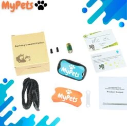 MyPets™ Anti-blafband - Anti Blaf Apparaat - Voor Kleine Honden En Grote Honden - Diervriendelijk - Opvoedingshalsband - Trainingshalsband - 2022/2023 Versie - Inclusief Batterijen -Huisdierbenodigdheden Korting 1200x1189 6