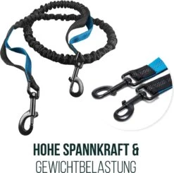 Happilax Joggingriem Voor Honden, Elastische En Reflecterende Hondenriem Voor Joggen Met Buikband, 100-160 Cm -Huisdierbenodigdheden Korting 1200x1190 2