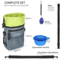 TIKKENS® Honden Belonings Tasje - Honden Snoepjes/Snacks - Honden Speelgoed - Intelligentie Training - Grijs/Zwart 10 TIKKENS® Honden Belonings Tasje - Honden Snoepjes/Snacks - Honden Speelgoed - Intelligentie Training - Grijs/Zwart -Huisdierbenodigdheden Korting 1200x1190 23