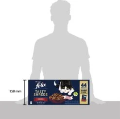 Felix Heerlijke Reepjes Farm Selectie - Katten Natvoer - 44 X 80g -Huisdierbenodigdheden Korting 1200x1190 24