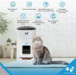 Pretty Paws PP002 Professionele Automatische Voerbak Kat- Stemrecorder - Voerautomaat - Katten Voerbak - Minimalistisch 18 Pretty Paws PP002 Professionele Automatische Voerbak Kat- Stemrecorder - Voerautomaat - Katten Voerbak - Minimalistisch -Huisdierbenodigdheden Korting 1200x1190 31