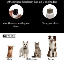 By Fredge® Elektrische Nagelvijl Voor Huisdieren - Nagel Trimmer Hond, Kat En Konijn - Nagelvijl Huisdieren - Nagel Vijl Kat - 100% Veilig - USB Oplaadbaar - Lage Vibratie En Geluid - Draadloos - Wit -Huisdierbenodigdheden Korting 1200x1190 9