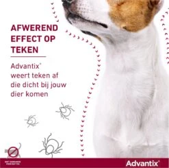 Bayer Advantix Vlooien & Teken Pipetten - Hond Tot 4Kg - 6 Stuks -Huisdierbenodigdheden Korting 1200x1191 10