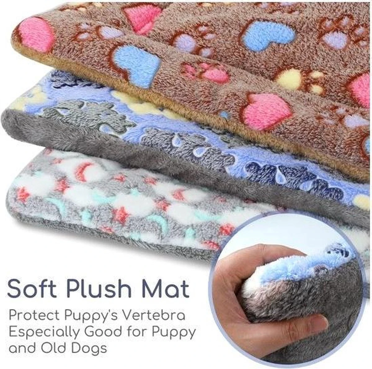 Nobleza Benchkussen - Dierenkussen - Hondenkussen - Kattenkussen - Benchmat - Dierenmat - Hondenmat - Kattenmat - Bruin - Maat S 5 Nobleza Benchkussen - Dierenkussen - Hondenkussen - Kattenkussen - Benchmat - Dierenmat - Hondenmat - Kattenmat - Bruin - Maat S - Image 3