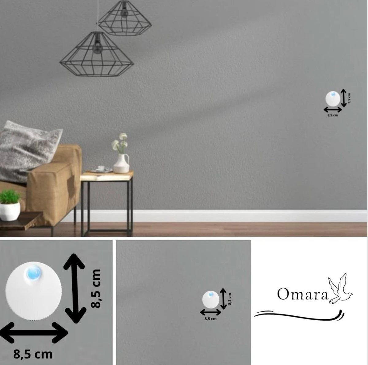 Omara Geurverdrijver – Kattenbak Geurverdrijver – 2023 Model- Oplaadbaar – 100% Krasvrij- Geurverwijderaar- Slimme Sensor 7 Omara Geurverdrijver – Kattenbak Geurverdrijver – 2023 Model- Oplaadbaar – 100% Krasvrij- Geurverwijderaar- Slimme Sensor - Image 5