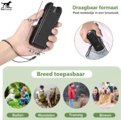 PetFriends Diervriendelijk Ultrasoon Anti Blaf Apparaat Voor Honden - Zonder Schok - Anti Blafband Alternatief - Incl. Batterij 11 PetFriends Diervriendelijk Ultrasoon Anti Blaf Apparaat Voor Honden - Zonder Schok - Anti Blafband Alternatief - Incl. Batterij -Huisdierbenodigdheden Korting 1200x1193 10