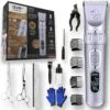 AVE Pets® Volledige Hondentondeuse Set Met Display - Draadloos Tondeuse - Scheerapparaat Voor Je Hond Of Kat - Huisdier Trimmer - Dierentondeuse - Dieren Verzorging