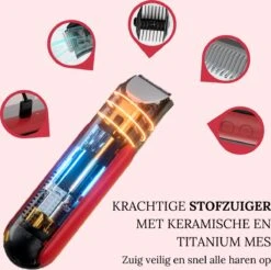 Pet Lovers - Hondentondeuse - Hondentondeuse - Automatische Inhalerende Haren - Dierentondeuse - Hondentrimmer - Hondentondeuse Dikke Vacht - Tondeuse Voor Honden - Hondentondeuse - Draadloos - 2 Opzetkammen - Honden En Katten Tondeuse -Huisdierbenodigdheden Korting 1200x1193 4