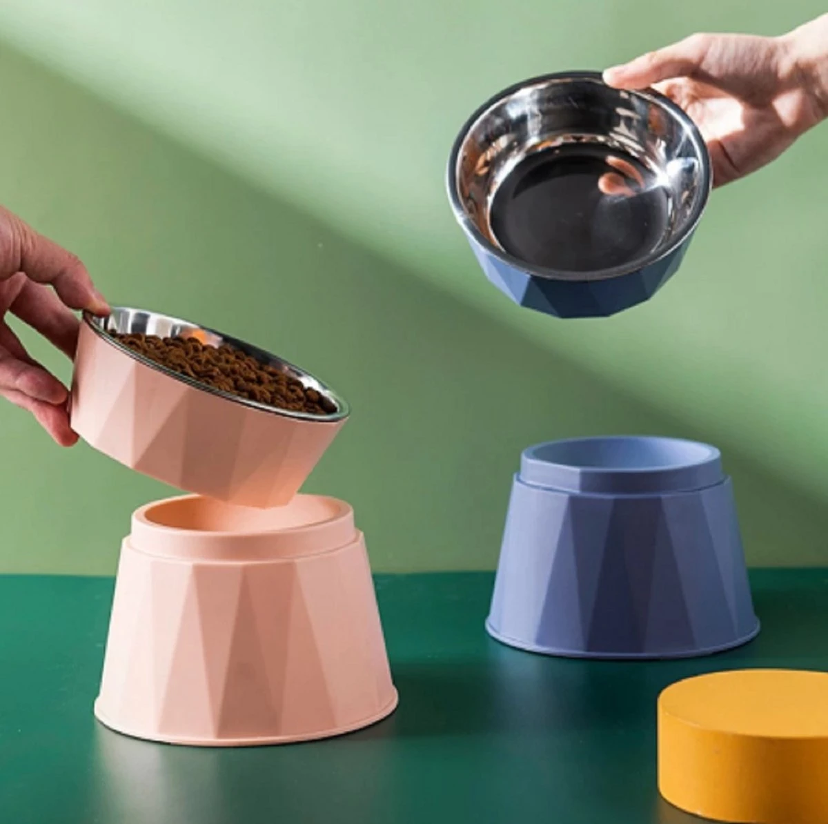 CuraCanin - Voerbak Kat - Drinkbak Hond Met Standaard - Verhoogde Drinkbak Kat - Waterbak - Wit 8 CuraCanin - Voerbak Kat - Drinkbak Hond Met Standaard - Verhoogde Drinkbak Kat - Waterbak - Wit - Image 6