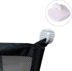 Merkloos ACE Pets – Oprolbaar Hondenrek Voor Binnen - Traphekje Hond Zonder Boren - Veiligheidshek Deurhekje - 180 X 72 Cm - Zwart -Huisdierbenodigdheden Korting 1200x1196 15