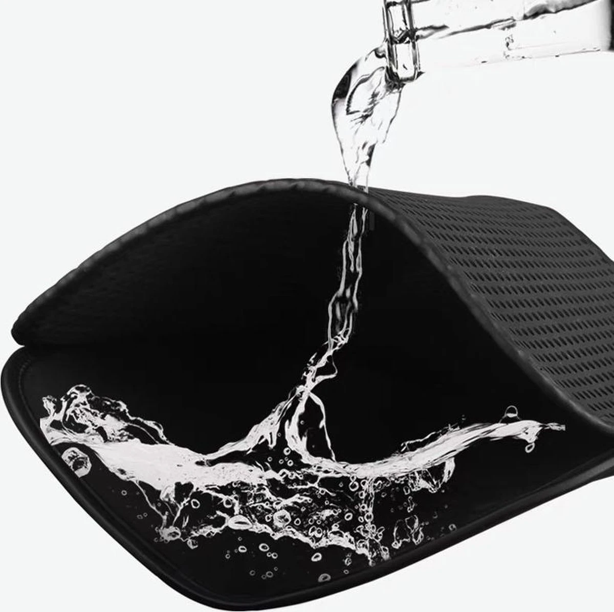 Nixnix - Kattenbakmat - 40 X 50 Cm - Waterdicht - Dubbele Laag - Honingraatstructuur - Uitloopmat - Placemat Kat - Schoonloopmat Kattenbak - Kattenbak Accessoires - Katten Grit Opvanger - Katten Mat 6 Nixnix - Kattenbakmat - 40 X 50 Cm - Waterdicht - Dubbele Laag - Honingraatstructuur - Uitloopmat - Placemat Kat - Schoonloopmat Kattenbak - Kattenbak Accessoires - Katten Grit Opvanger - Katten Mat - Image 4