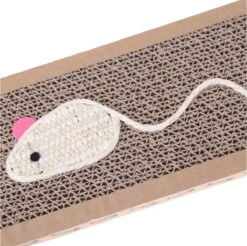 Krabmat Voor Katten - Krabplank- Incl. Kattenkruid - Karton - 38x12,5x1,8 Cm -Huisdierbenodigdheden Korting 1200x1196 39