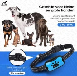 PetFriends Anti Blafband Zonder Schok - Gratis Hondenfluit - USB Oplaadbaar - Anti Blaf Apparaat - Opvoedingshalsband - Voor Grote En Kleine Honden -Huisdierbenodigdheden Korting 1200x1197 12