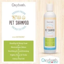 Oxyfresh Pets Hondenshampoo & Kattenshampoo - 237ml - Diervriendelijke Shampoo Voor Honden En Katten Zonder Irriterende Bestanddelen 8 Oxyfresh Pets Hondenshampoo & Kattenshampoo - 237ml - Diervriendelijke Shampoo Voor Honden En Katten Zonder Irriterende Bestanddelen -Huisdierbenodigdheden Korting 1200x1197 2