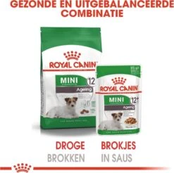 Royal Canin Shn Mini Ageing 12plus Pouch - Hondenvoer - 12x85 G -Huisdierbenodigdheden Korting 1200x1197 25