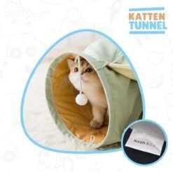 Kattentunnel - Tunnel Kat - Kattenmand - Kattenhuis - Speel Tunnel Kat - Premium -Huisdierbenodigdheden Korting 1200x1197 41