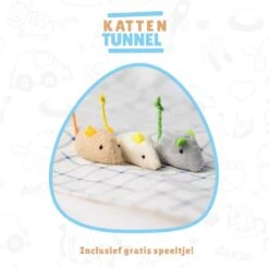 Kattentunnel - Tunnel Kat - Kattenmand - Kattenhuis - Speel Tunnel Kat - Premium -Huisdierbenodigdheden Korting 1200x1197 42