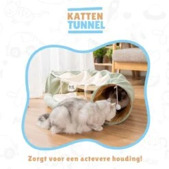 Kattentunnel - Tunnel Kat - Kattenmand - Kattenhuis - Speel Tunnel Kat - Premium -Huisdierbenodigdheden Korting 1200x1197 43