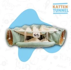 Kattentunnel - Tunnel Kat - Kattenmand - Kattenhuis - Speel Tunnel Kat - Premium -Huisdierbenodigdheden Korting 1200x1197 44