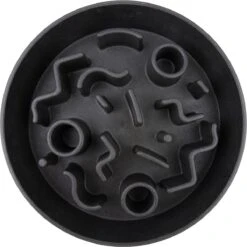 District 70 BAMBOO Slowfeeder - Stijlvolle Anti-schrok Voerbak Voor Honden - Kleur: Donkergrijs, Maat: Large Ø28 Cm (2500 ML) -Huisdierbenodigdheden Korting 1200x1198 21