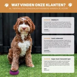 Vulpes Pets® PRO Praatknop Voor Honden - Dogbuttons - Laat Uw Huisdier Spreken - Hondenspeelgoed - Honden Training - Incl. E-Book & Trainingsstickers -Huisdierbenodigdheden Korting 1200x1198 36