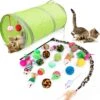 Micko - Kattenspeelgoed Set Van 21 Stuks - Katten Speelgoed - Kitten Speelgoed - Kattentunnel -Huisdierbenodigdheden Korting 1200x1198 59