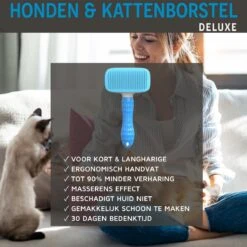 Professionele Kattenborstel/Hondenborstel + BONUS - Bovenvacht | Ondervacht - Langharige | Kortharige - Haarverwijderaar Voor Huisdieren - Kattenkam - Hondenkam 16 Professionele Kattenborstel/Hondenborstel + BONUS - Bovenvacht | Ondervacht - Langharige | Kortharige - Haarverwijderaar Voor Huisdieren - Kattenkam - Hondenkam -Huisdierbenodigdheden Korting 1200x1198 7