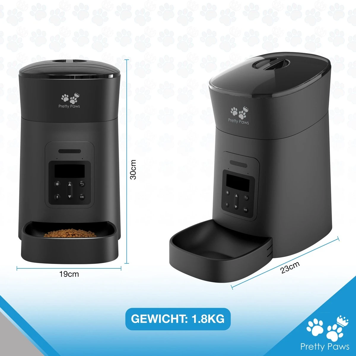 Pretty Paws PP002 Professionele Automatische Voerbak - Instelbaar Voedingsschema - Voerautomaat - Voerbak Kat Automatisch 12 Pretty Paws PP002 Professionele Automatische Voerbak - Instelbaar Voedingsschema - Voerautomaat - Voerbak Kat Automatisch - Image 10