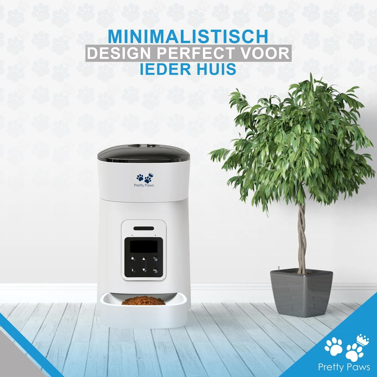 Pretty Paws PP002 Professionele Automatische Voerbak Kat- Stemrecorder - Voerautomaat - Katten Voerbak - Minimalistisch 9 Pretty Paws PP002 Professionele Automatische Voerbak Kat- Stemrecorder - Voerautomaat - Katten Voerbak - Minimalistisch - Image 7