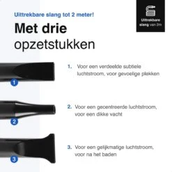 Vivid Green Waterblazer Met 3 Opzetstukken - Hondenfohn - Voor Honden - Met Geluiddemper - 2800W -Huisdierbenodigdheden Korting 1200x1200 10