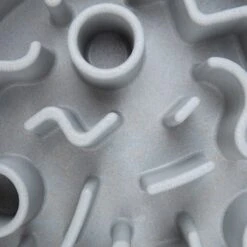 District 70 BAMBOO Slowfeeder - Stijlvolle Anti-schrok Voerbak Voor Honden - Kleur: Donkergrijs, Maat: Large Ø28 Cm (2500 ML) -Huisdierbenodigdheden Korting 1200x1200 1010