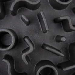 District 70 BAMBOO Slowfeeder - Stijlvolle Anti-schrok Voerbak Voor Honden - Kleur: Donkergrijs, Maat: Large Ø28 Cm (2500 ML) -Huisdierbenodigdheden Korting 1200x1200 1012